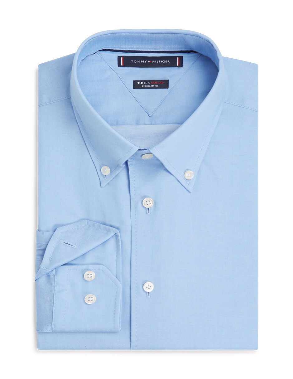 Camisa casual de algodón manga larga para hombre 6